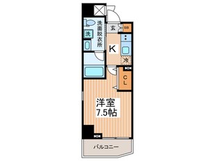 ｽﾃｰｼﾞﾌｧｰｽﾄ浅草橋Ⅲ（501）の物件間取画像